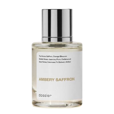 dossier ambery saffron sample|walmart ambery saffron.